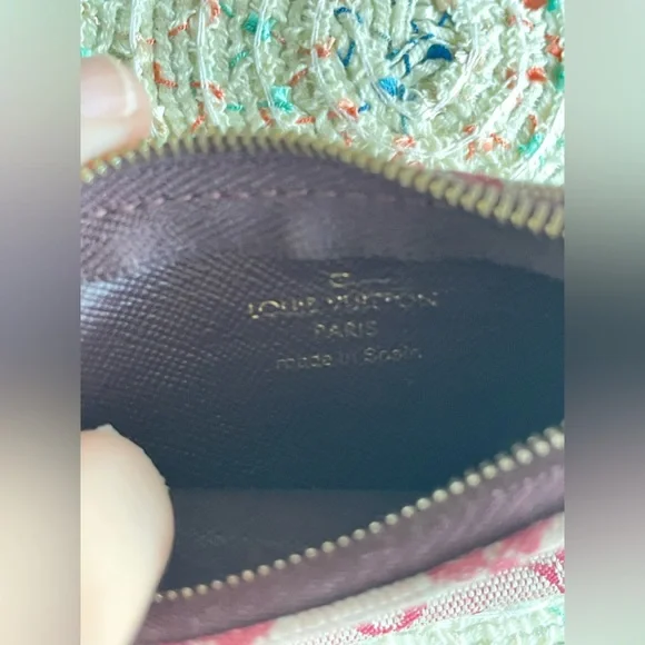 Louis Vuitton - Mini Lin Key Cles - VintageBeautiful Condition!